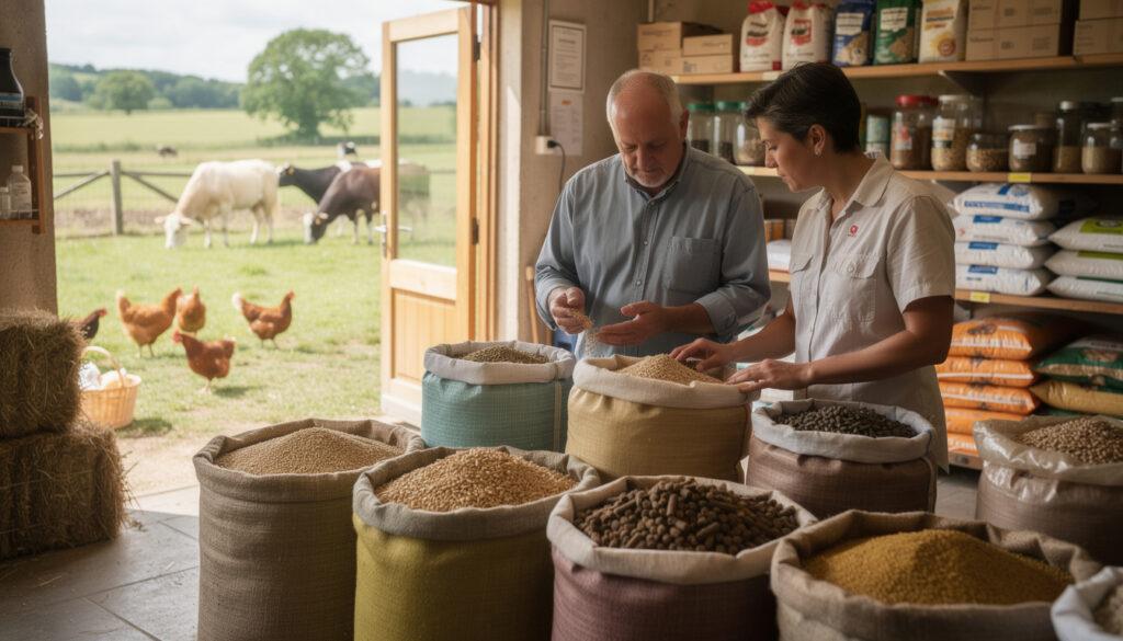 découvrez comment choisir les aliments adaptés à vos animaux et à vos objectifs d’élevage grâce aux conseils de la graineterie du val de leyre.